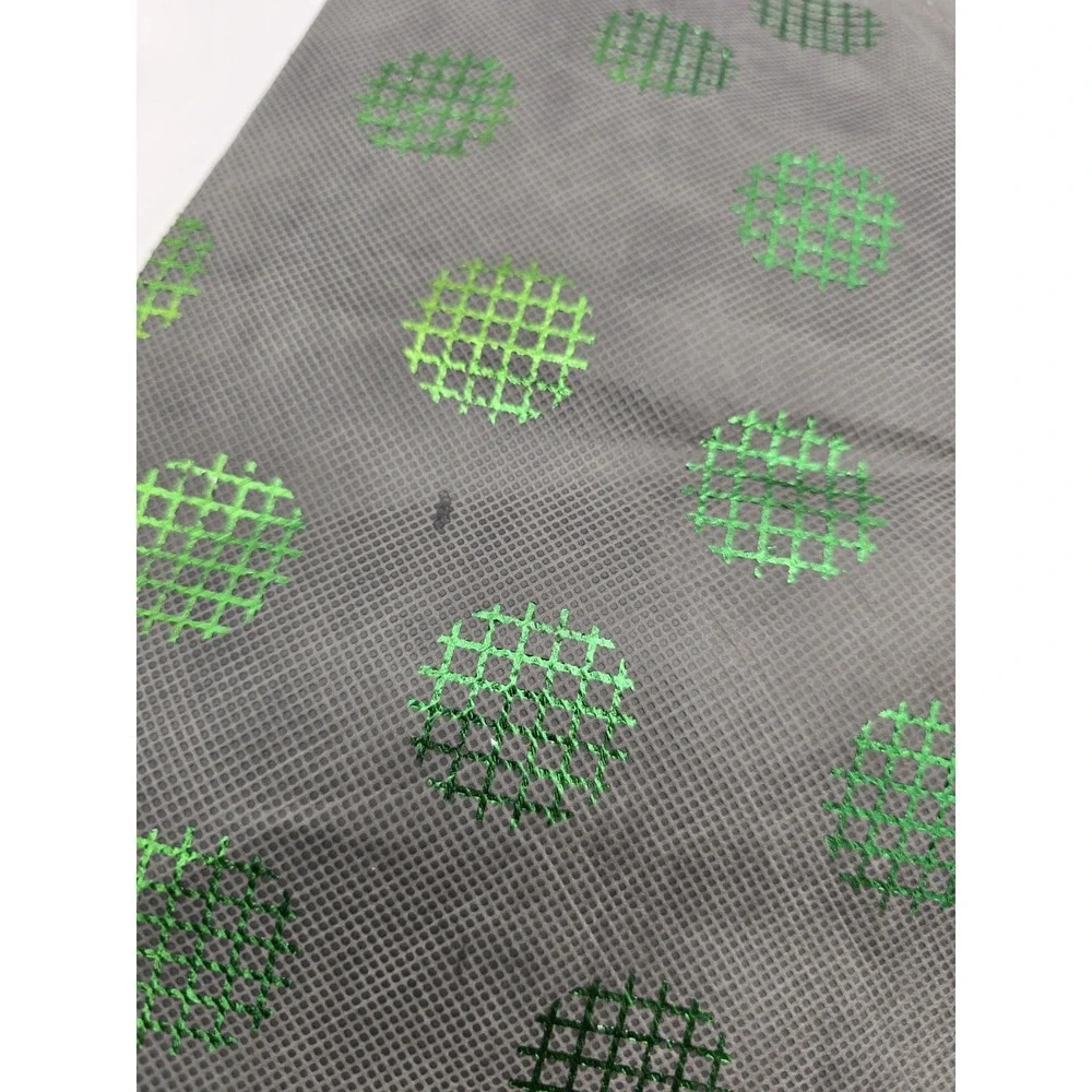 Large Amazon Gift Bag‎ Draw String Style, Gray And Green